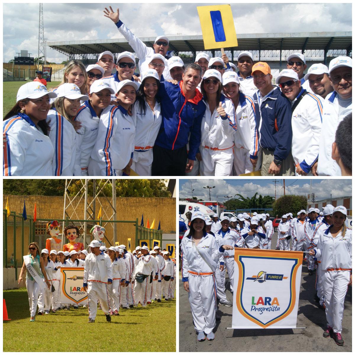 FuturoCrespo's tweet image. Nuestro equipo junto al gobernador progresista @HenriFalconLara en la inauguración de los IV juegos @GobiernodeLara