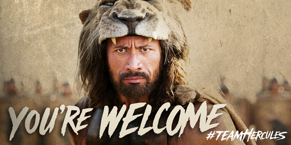 HerculesMovie's tweet photo. Need some excitement in your weekend? #TeamHercules http://t.co/ACsvD4Dy3L