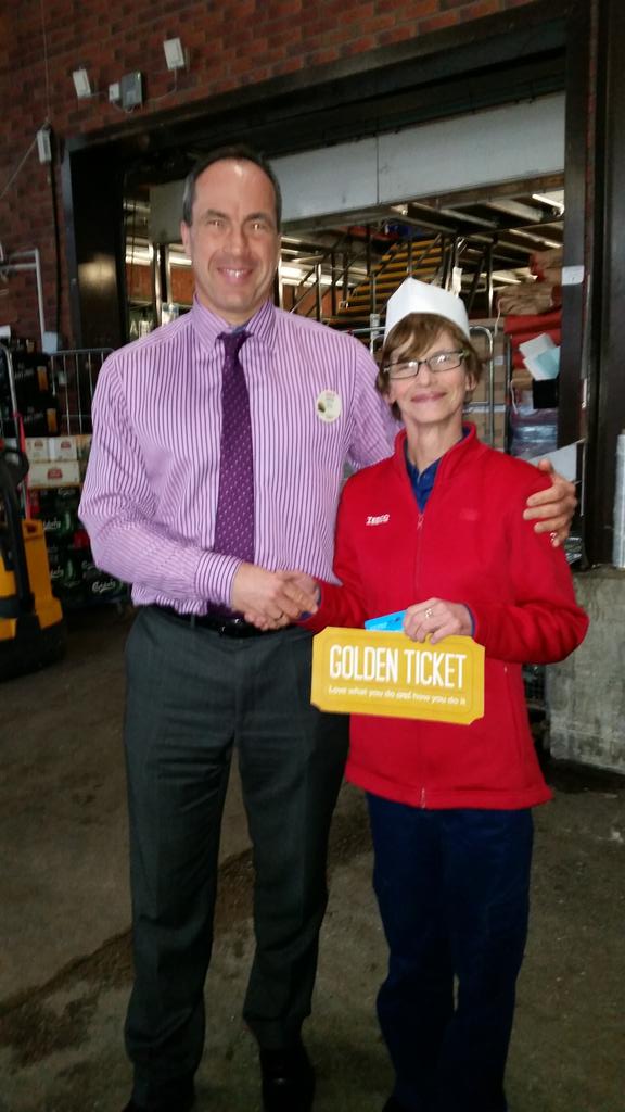 tesco1966's tweet photo. @Chris_OBrien32 we have another golden ticket winner bev porter . http://t.co/BoONObNlRJ