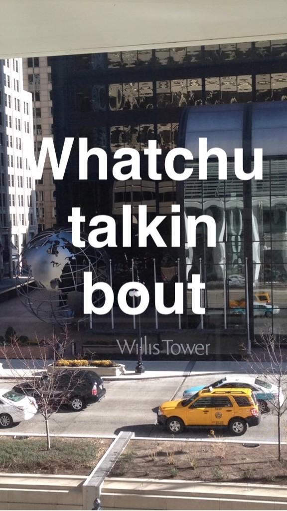 ambarella's tweet image. #wheninchicago #worklyfe