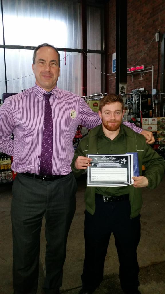 tesco1966's tweet photo. @Chris_OBrien32 excellent service from James for his wow comments this week. http://t.co/QwvGZ6bxQ1