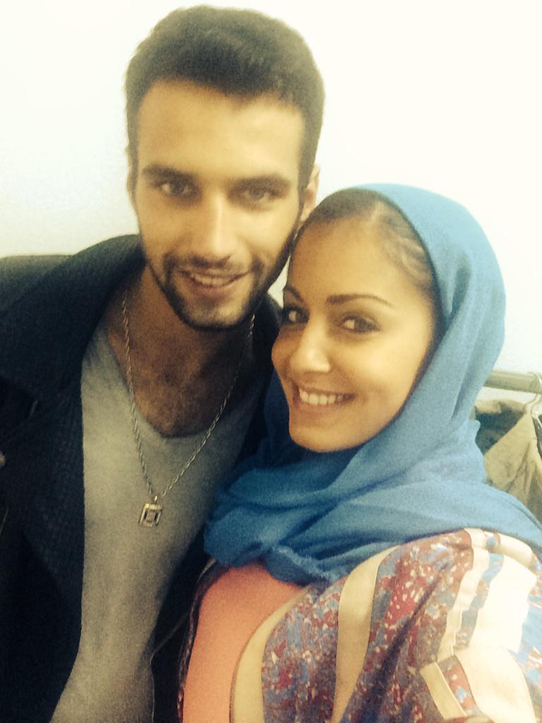 HibaAbouk's tweet photo. Nada mejor que acabar la semana rodando con mi primo @Jesus_Castro_5  ¡Guapísimo por fuera pero más por dentro! ❤️ http://t.co/xmsGY3pCqG
