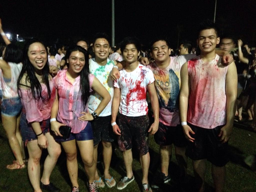 magnoks's tweet photo. A wet and wild night with teammates at #Collision2014 ! π π¨ http://t.co/2Wccz6tads