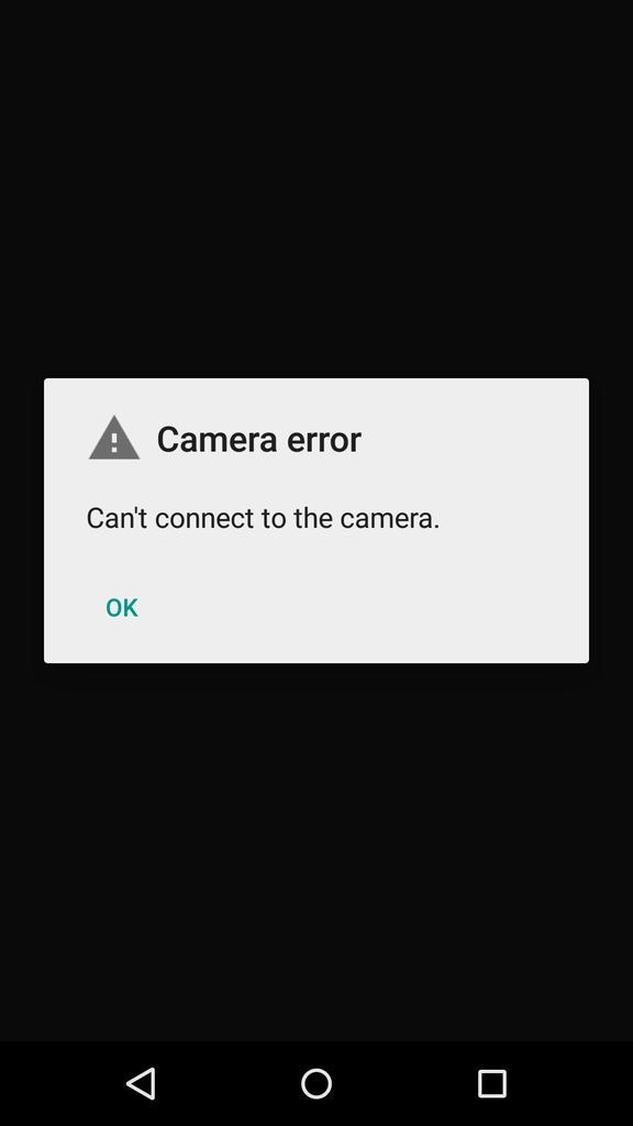 How to fix camera Error on Android -Error on Android
