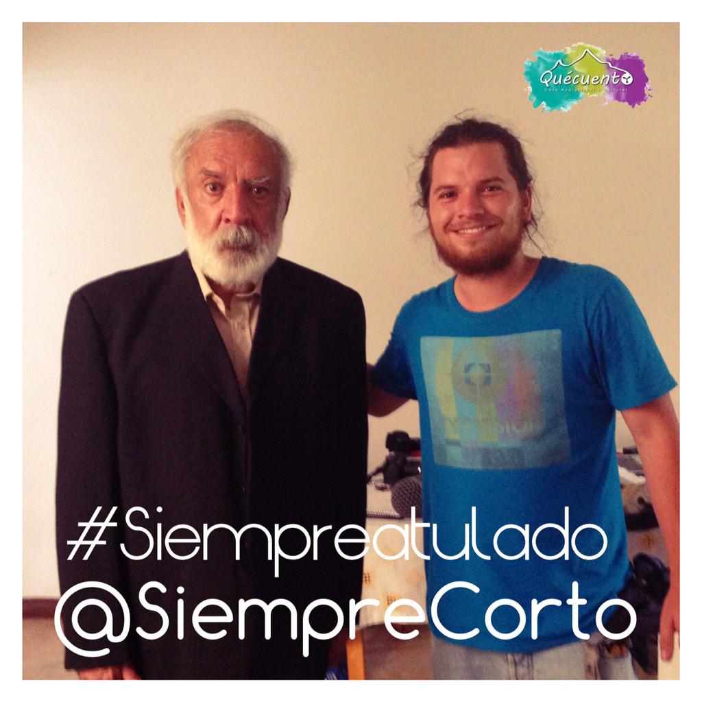 SiempreCorto's tweet photo. Ya esta Gustavo Angarita en set de #SiempreaTuLado #CaliCo @TwiterosCali @jorgeperiodista @javerianacali http://t.co/756M3cALg7