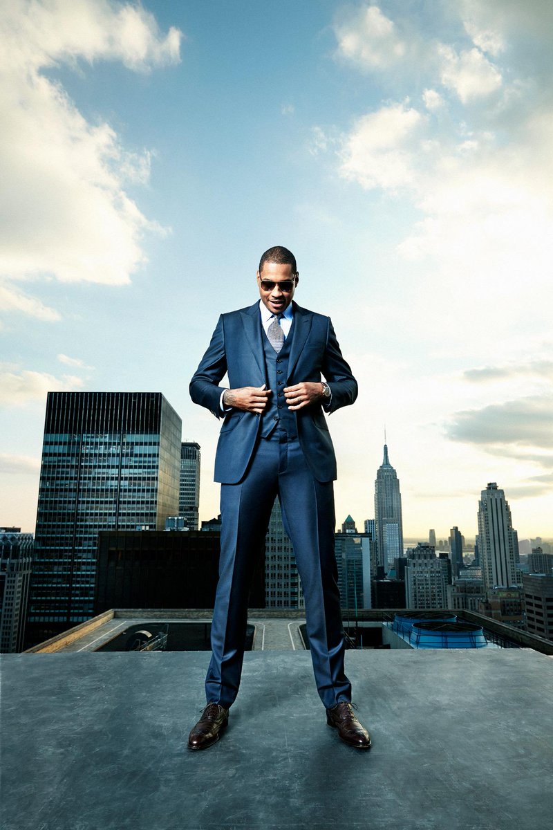 carmeloanthony's tweet photo. Thx @ESPNMag for taking the time to talk w me http://t.co/Kpmeamg1od. Check out the #bts here http://t.co/RQSgjzmHSj http://t.co/P7IDaLEVoz