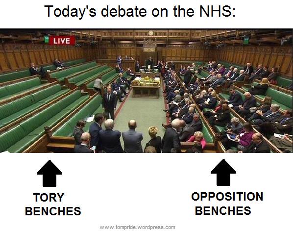 Here's how much Tory MPs care about the NHS: