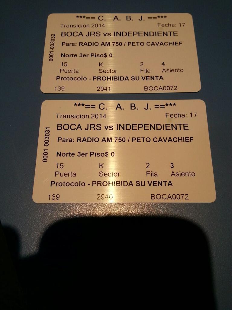 Seguínos, hace RT y ganate estas 2 plateas el Sab 23 hs <a href="/Tato_Aguilera/">Leandro Aguilera</a> @lanumero12_com @fanasboca <a href="/SoyBoca/">SoyBoca</a> @somosboca