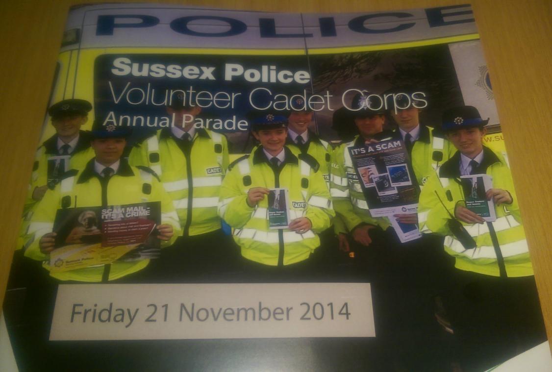sussex_police's tweet photo. The @chi_police Cadets featured on tonight's programme win tonight's team award. Well done :-) #VCC2014 http://t.co/euy4RuRc6F