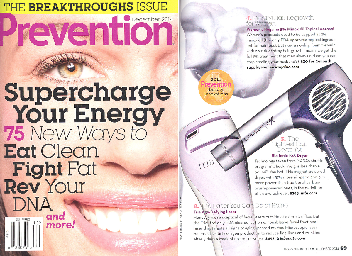 agaveoil's tweet image. Our sister company @BioIonicLA&apos;s #BioIonic10X featured in @PreventionMag as 2014 breakthrough #beauty #innovation!