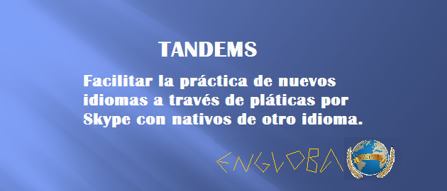 Sabemos lo complicado que es obtener un espacio para estudiar tu tercer idioma, por tanto una propuesta es: