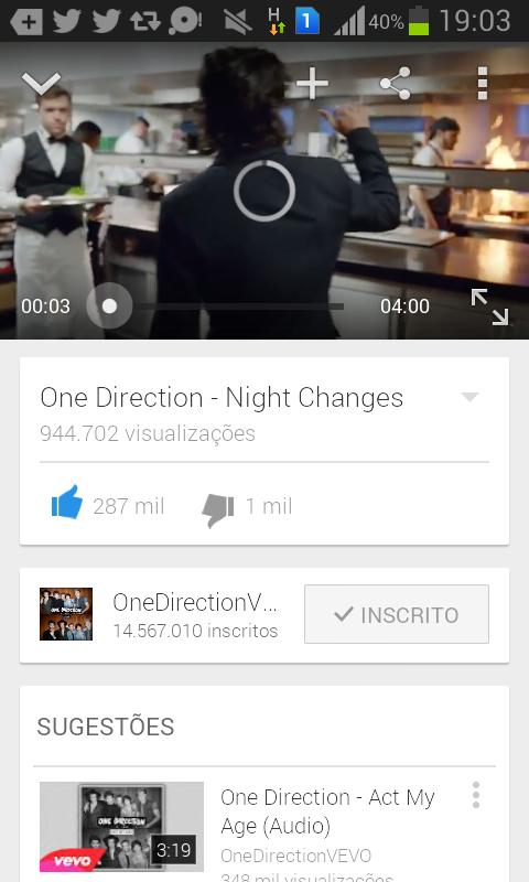 zquadaryl's tweet photo. Continuem assistindo podemos bater o record #NigthChangesVideo http://t.co/UPmnJ85SqU