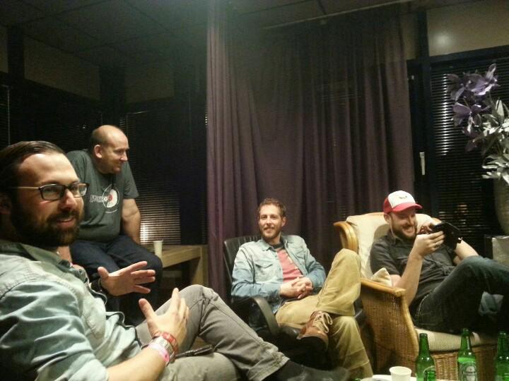 Zometeen loos op de mainstage van @stichtingcde Knoalrock, gezellige boel hier backstage