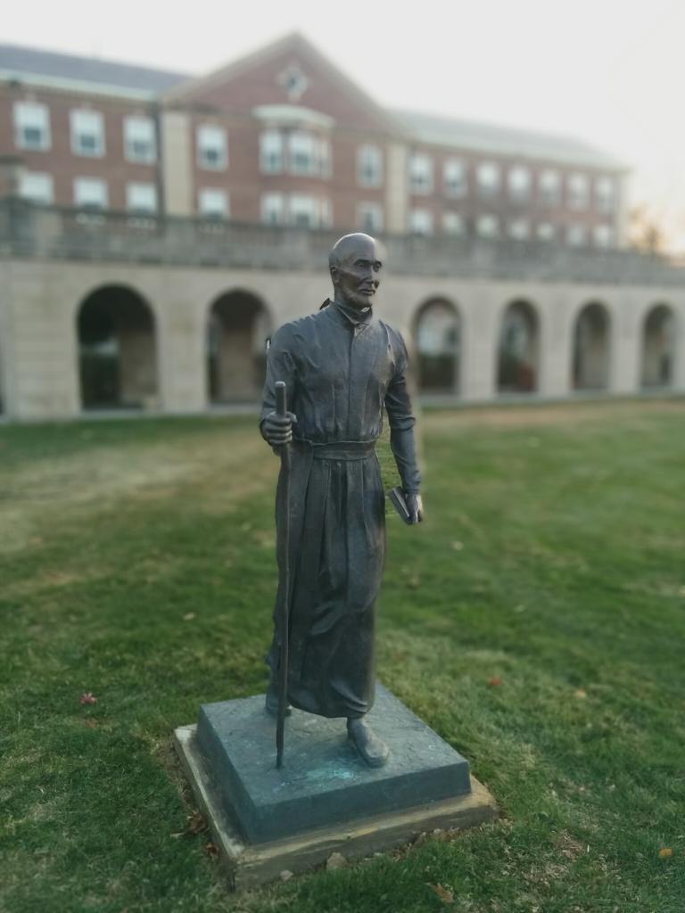 'The Pilgrim' at The Jesuit Center in Wernersville #Kairos #CXL #AMDG #hawklife @SJPrep_MandM