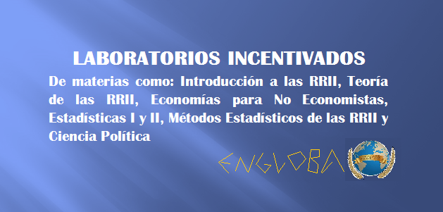 Buscaremos apoyar la formación académica de los internacionalistas por medio de:
#EnglobaRI