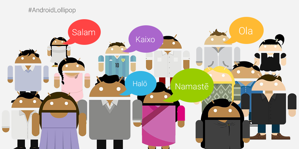 iagovarela's tweet photo. Ola!! :) #AndroidEnGalego RT @Android: Say hello however you please. #AndroidLollipop now supports over 68 languages. http://t.co/QzaofzhZr6