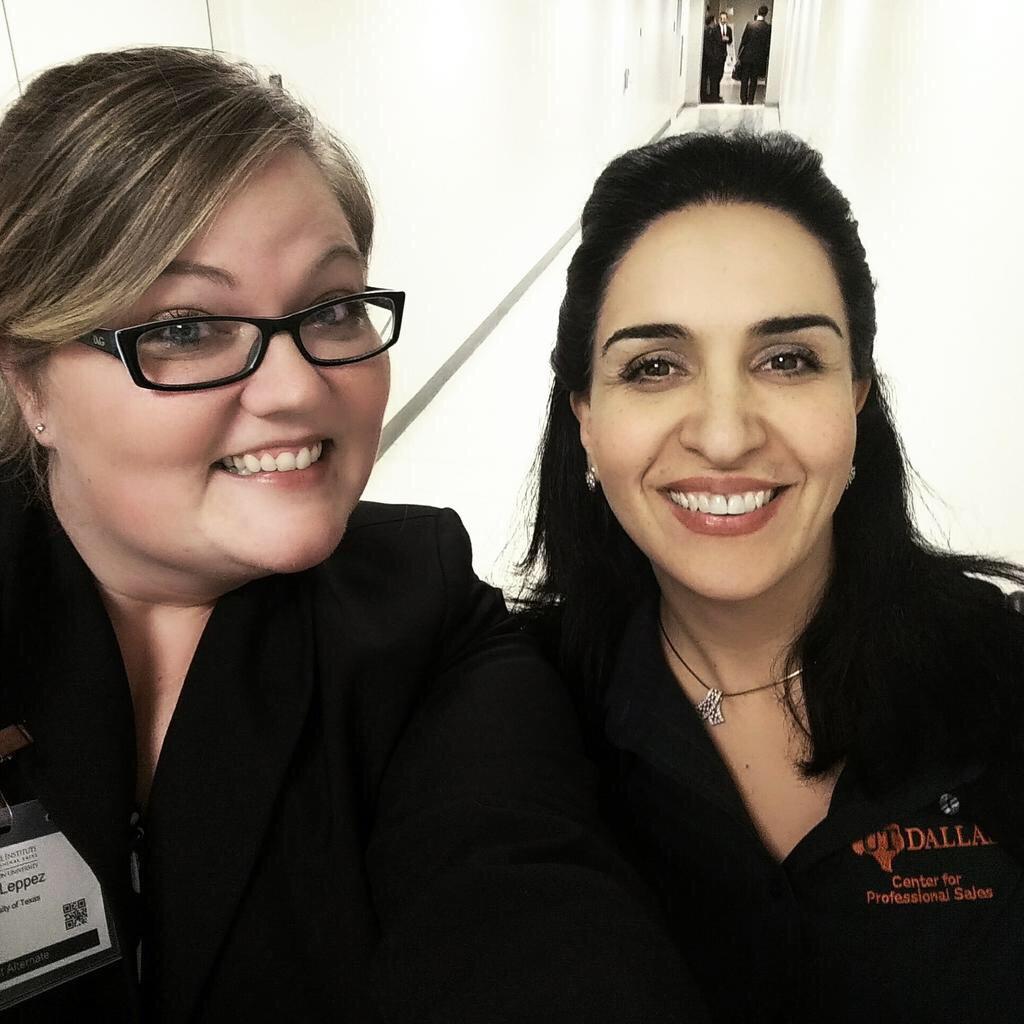 UtdSales's tweet photo. Our two #NSCteam coaches! #UTDSales #GameDaySmile http://t.co/cG3LJ8XWLH