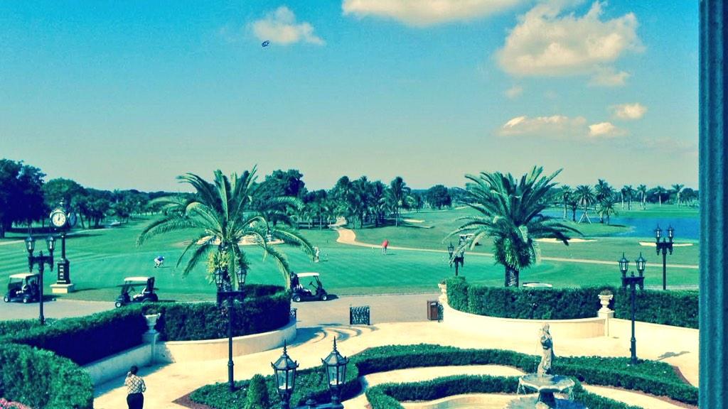 AlliThorson's tweet image. #BeautifulDay #AwesomeCourse  @TrumpDoral