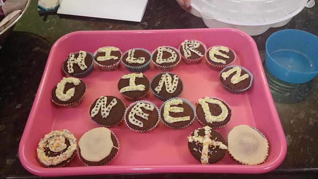 LittleRascalsPS's tweet photo. Some of our cakes that we made for children in need #ChildrenInNeed #cakesale #preschool http://t.co/ulmE6w1FEs