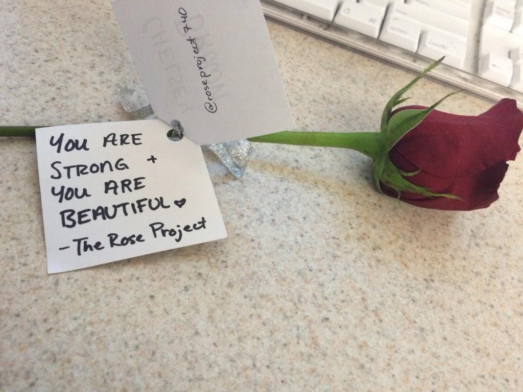 Chelsey__Brown's tweet photo. Thank you @roseproject740 brightened my day ❤️🌹 http://t.co/IgboDn0pSY