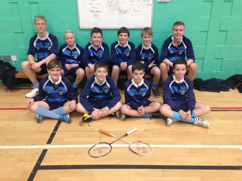 That means that HTCS Squad beat current reigning County Champions Hummersknott 23-11 #proud #BrightBadmintonFuture