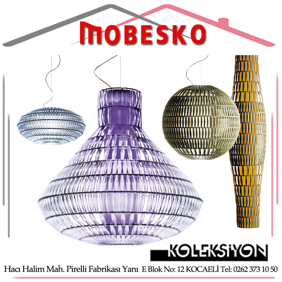 Duvar, lambader, masa, tavan ve dış mekan aydınlatma çeşitleriyle #KoleksiyonMobilya, #Mobesko E Blok No:12'de!
