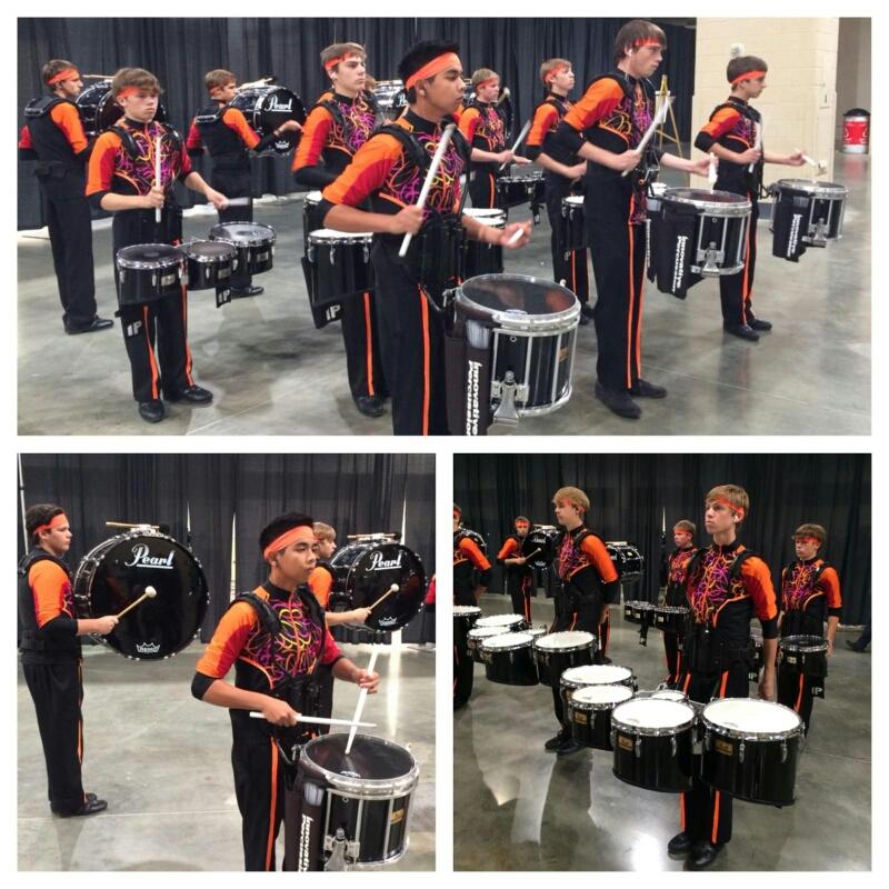 remopercussion's tweet photo. Father Ryan HS Drumline warming up at BOA Grand National Championships #boa2014 #teamremo http://t.co/UMM3tWYapk