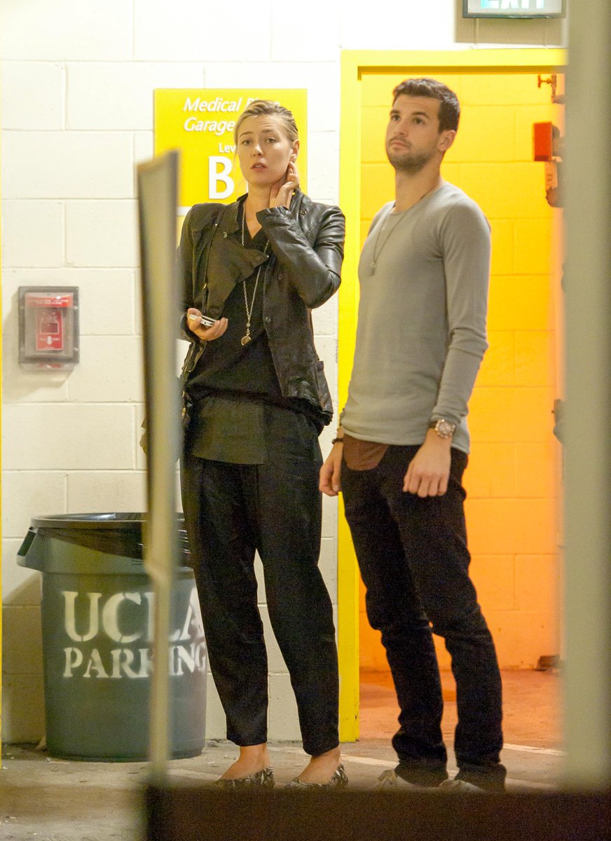 From London to Los Angeles: Maria Sharapova and Grigor Dimitrov., image size:872x1200