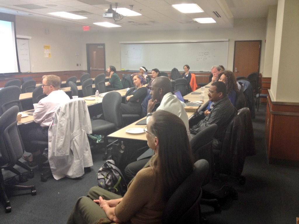 UNCGeriOnc's tweet photo. Great meeting last night! Dr. Ronald Chen spoke about early screening for colorectal cancer in older patients http://t.co/wUmXMqyW4w