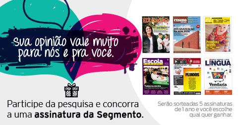 editorasegmento's tweet image. Quer ganhar uma assinatura? Dê a sua opinião e concorra!

Acesse: bit.ly/pesquisaed

#Promoção #EditoraSegmento