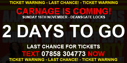 GooutGetin's tweet photo. LAST CHANCE FOR @CarnageManc TICKETS!

TEXT 07858304773 NOW

#Carnage #Manchester #RT http://t.co/DJxWJFFGo2