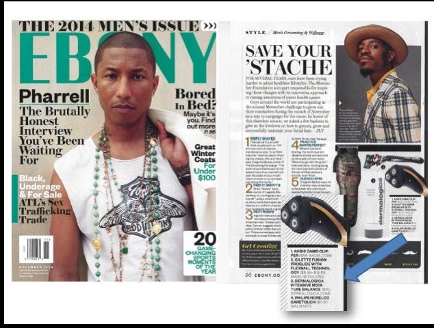 CraigTheBarber's tweet photo. Mustache maintenance? Check out the latest @EBONYMag for tips by yours truly! @PhilipsNorelco #CareTouch #Movember http://t.co/rzjFK5Bzzx