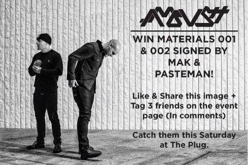 AmbushSheffield's tweet photo. Lil competition to win the first two materials releases, signed by @makandpasteman over on our Facebook. Get involved http://t.co/BmDjOITaG7