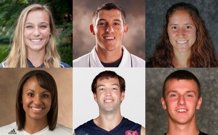Scholar-Athlete Award Winners
A. Alcott, J. Blum, A. Eason, C. Harris, JJ Mann, A. Tverijonas: bit.ly/1v9mPng