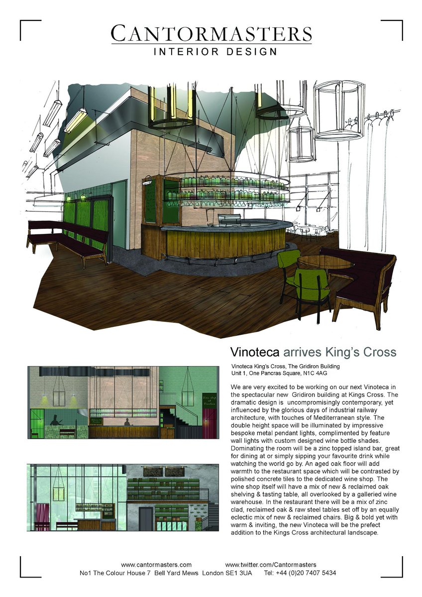 CantorMasters's tweet image. @Vinoteca is arriving at King's Cross check out our press release. #vinoteca #wine #kingscross #london #comingsoon