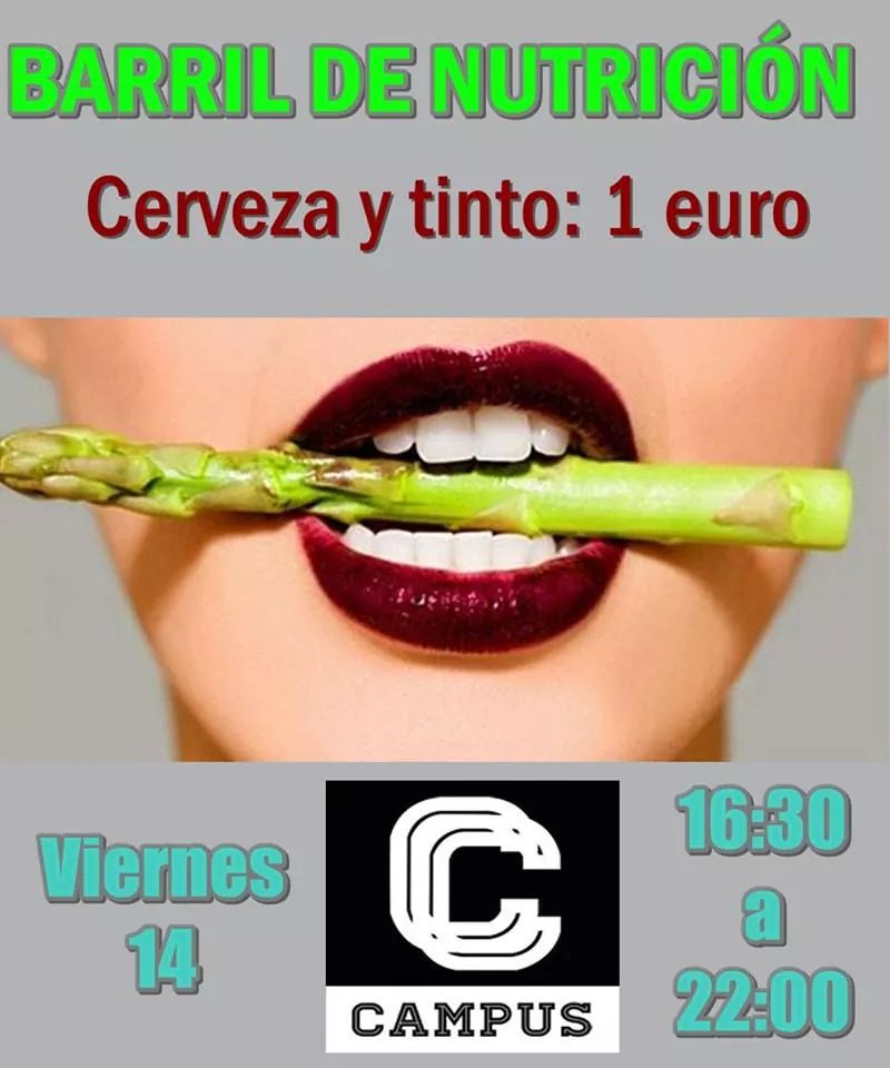 nutri1115's tweet photo. Vamos que te espera Campus, en nuestro barril, entrada por la puerta de arriba :) http://t.co/Cizd3A2Dxq