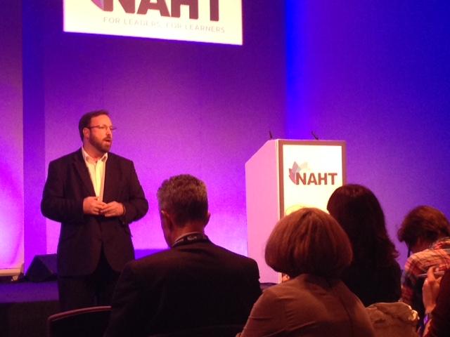 NAHTnews's tweet photo. @russellhobby "We should be confident in our own view of what outstanding means...#NAHT2014 http://t.co/wnkLvTzURI