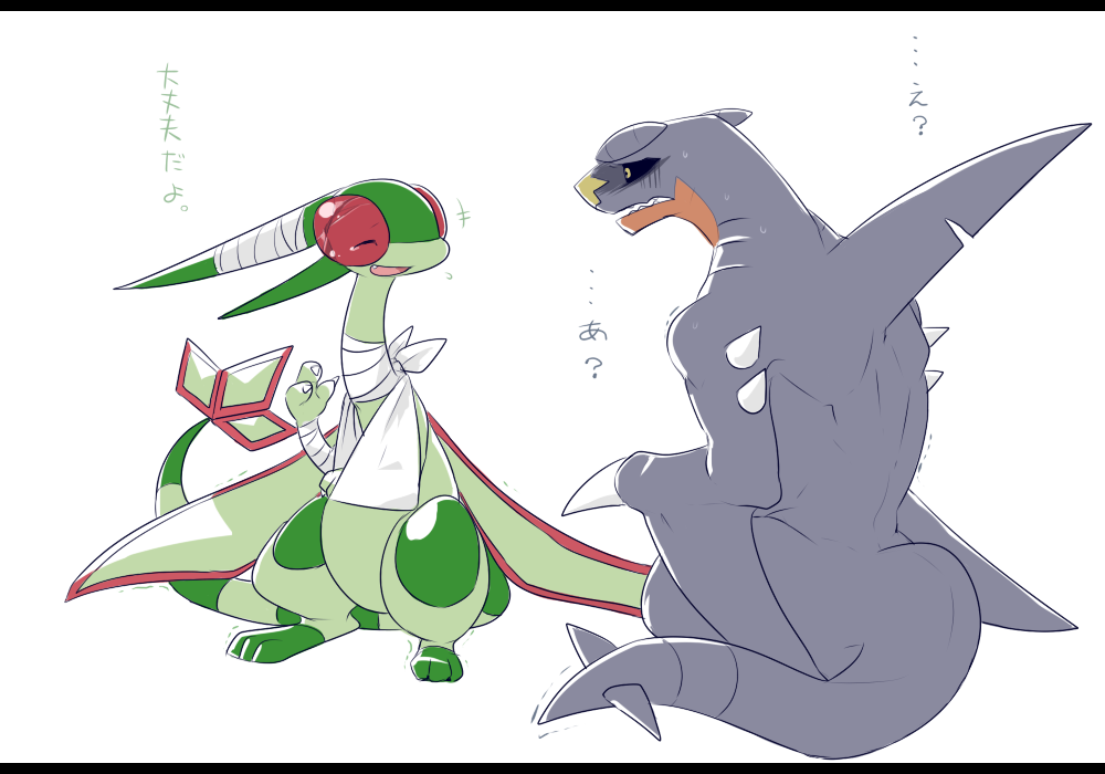 マンダもチルもメガ進化 で忙しいし 氷4倍はボクが適任かなって ガブは強いしやられ役には向いてないじゃん だって 馬鹿言ってんじゃねーよ リメイク前で何でルビサファ登場のお前がメガバシャの冷凍パンチ受けなきゃいけねぇんだ