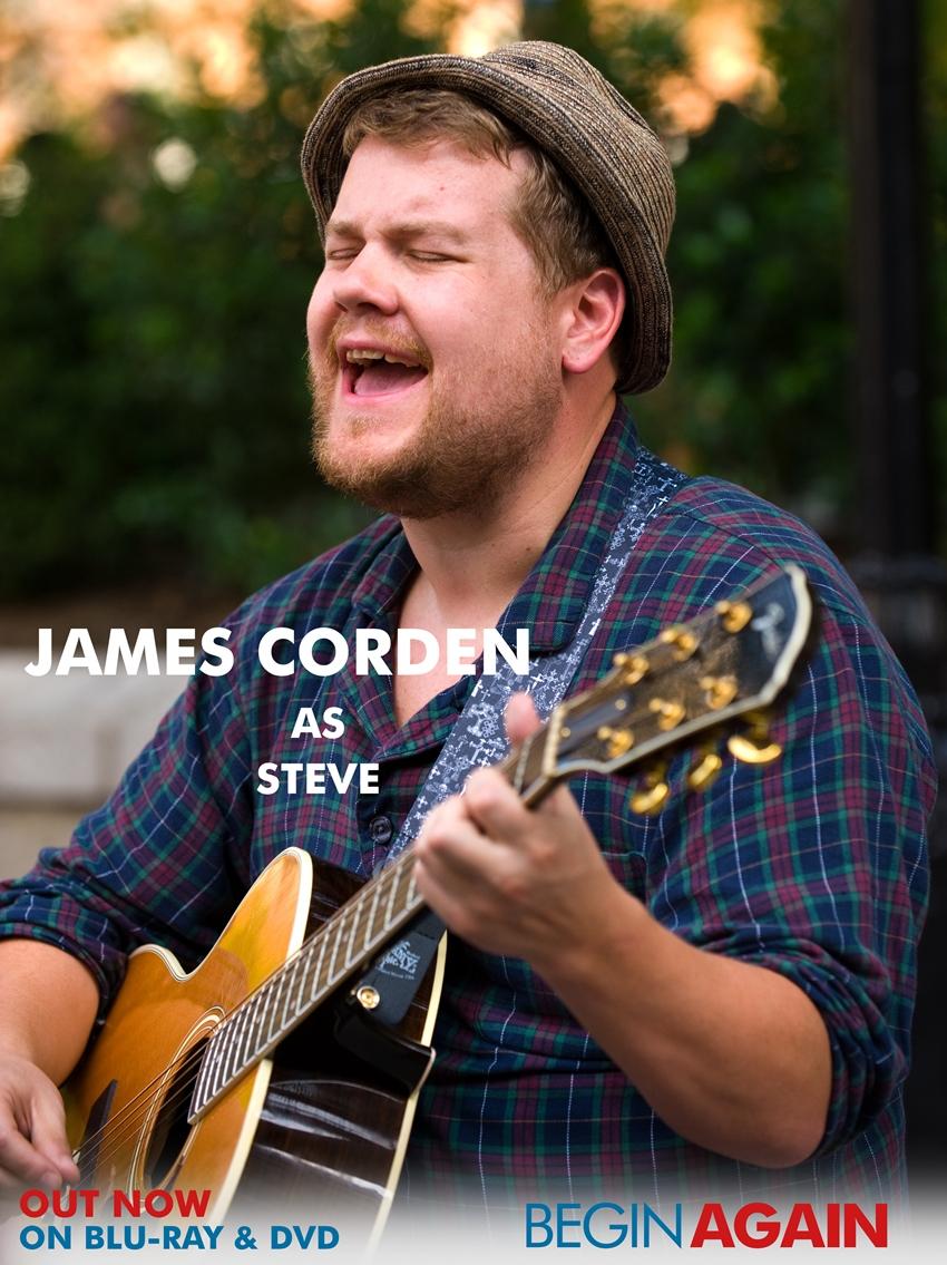 BeginAgainUK's tweet image. Imagine seeing #JamesCorden busking on a street corner in New York RT if Steve's your favourite #BeginAgain character