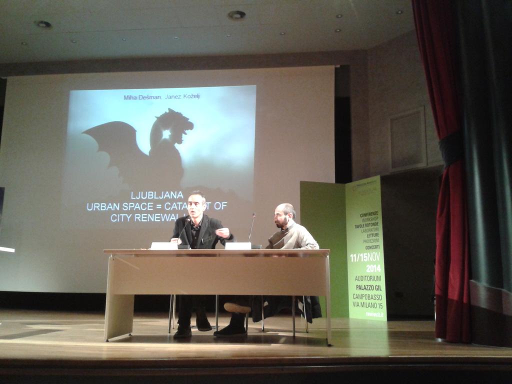 TinaMignogna's tweet photo. Esperienza #Ljubljana #rigenerazioneurbana @2014_revive http://t.co/evVdjzZjoF