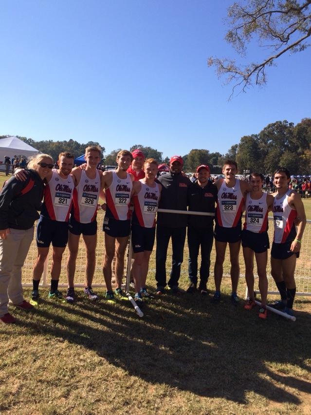 CoachBrianONeal's tweet image. The 2014 NCAA XC South Regional Champion with a score of 52 Pts. is Ole Miss!!! #HottyToddy #GoRebs #RebelsOnTheRise