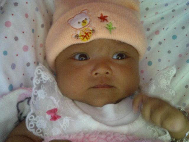 originalChen's tweet photo. My princess,2 month http://t.co/MoYClOASWX