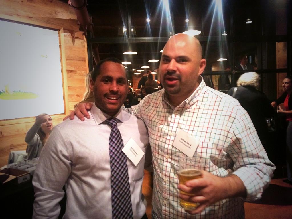 ButtonAndZipper's tweet photo. Networking with Will @insomniacookies @LPCC09 #NE2014 http://t.co/C5JfVBWUFg
