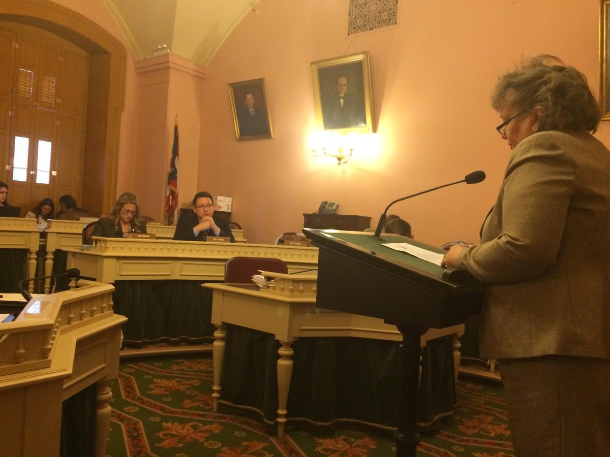 RepGrossman's tweet photo. Sponsor Testimony in House Health Committee for HB 544, designating September as Parkinson's Disease Awareness Month http://t.co/NGLborpLTo