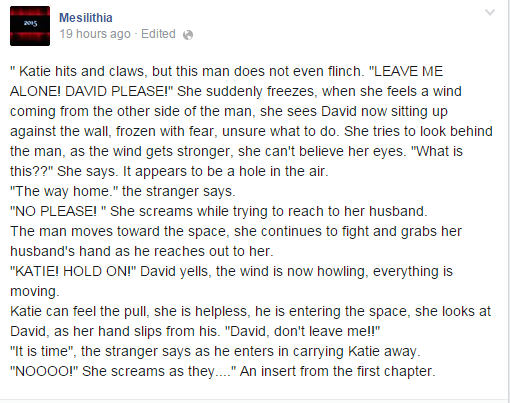 Mesilithia's tweet photo. , Will they ever make it home? Will they stay in Mesilithia forever? #Book #Fantasy #booklover #storytelling http://t.co/40heKzXZ0Y