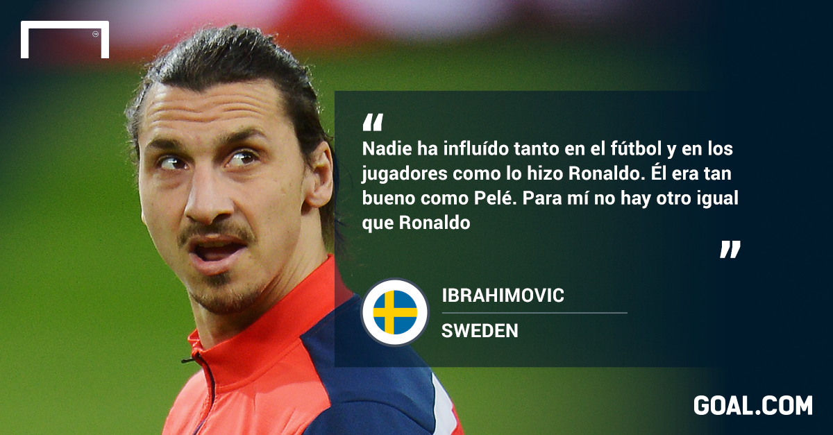 GoalColombia's tweet photo. #GoalHoF | Esto dicen las grandes figuras sobre O Fenomeno @Ronaldo http://t.co/rt20bM26Be http://t.co/UzFl847LPm