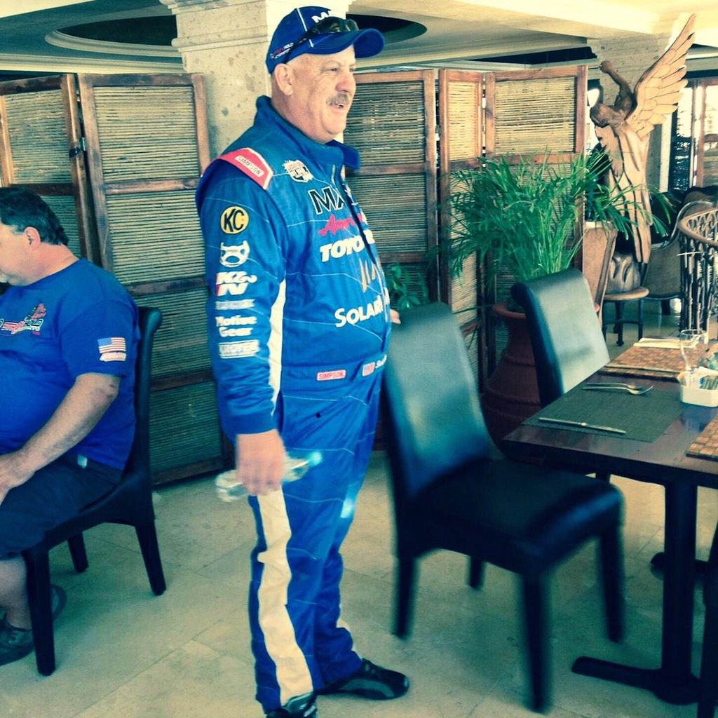 StrongholdMotor's tweet photo. Currently at Mile 878, 7th in class 16th overall! Scott Bailey getting in the car to finish this thing! #Baja1000 http://t.co/7pxzp8UzQO