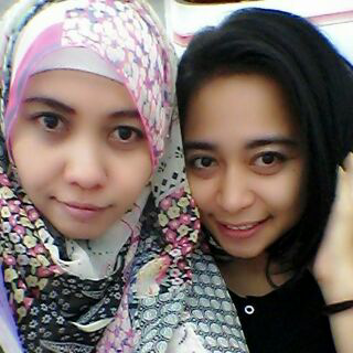 kokoronomoco's tweet photo. Me and miss feby http://t.co/wr5XUsjHMB