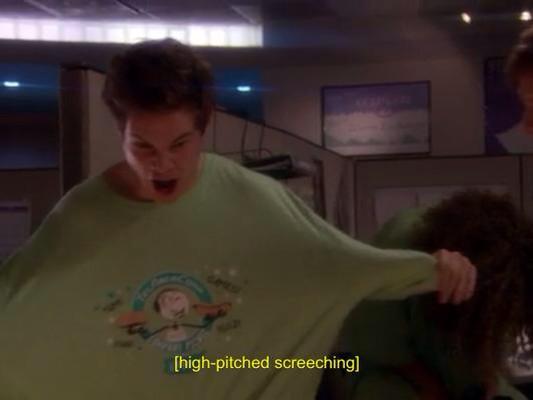 KatterJordan's tweet photo. Cathrine zeta jonessss!! Dips beneath the lasers 🎶 ohho hooo #workaholics http://t.co/JXKx2gXnBq