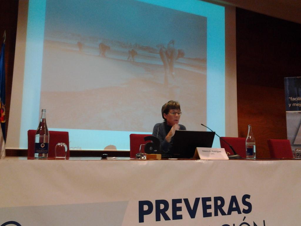 Helena A. Rguez. del IAPRL, nos habla de salud laboral en mujeres y pesca
